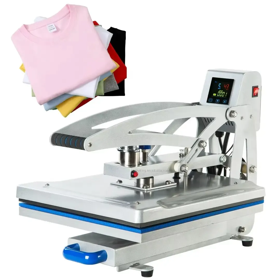 Drawer Manual Heat Press for Garment Printing
